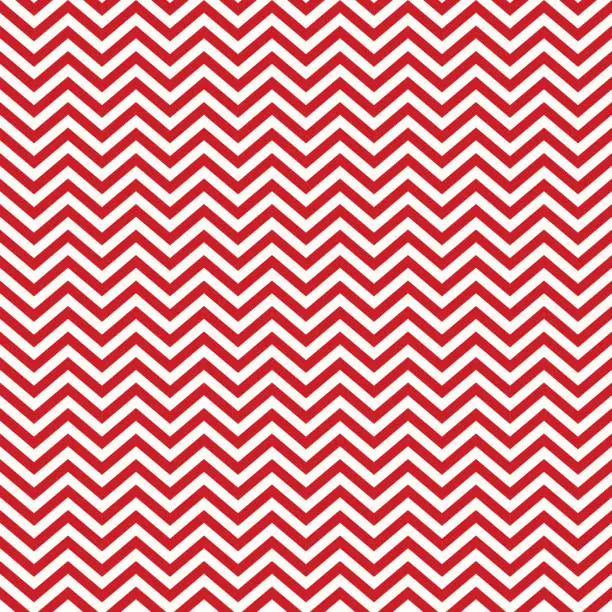 Vector illustration of Festive seamless stripes pattern background. National colors USA red white
