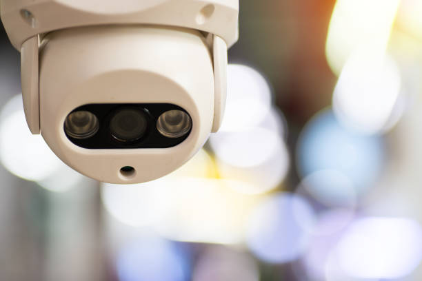 istock Dome camera in shopping malls 1179744491