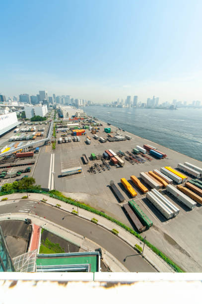 istock A wharf with lots of cargo 1179745776