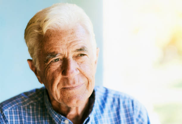 istock Handsome senior man looks thoughtful as he contemplates the future 1179745805