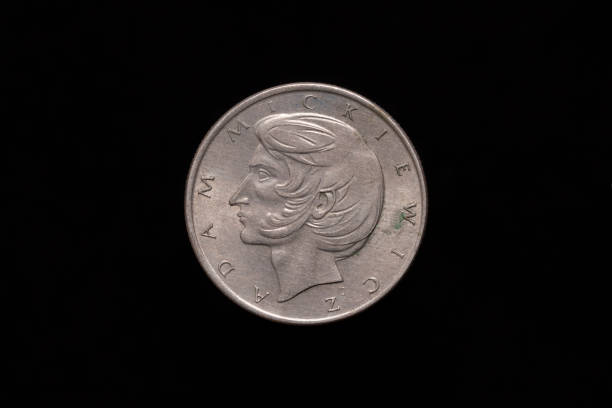 istock Old Polish 10 zloty coin from 1975, reverse 1179747830