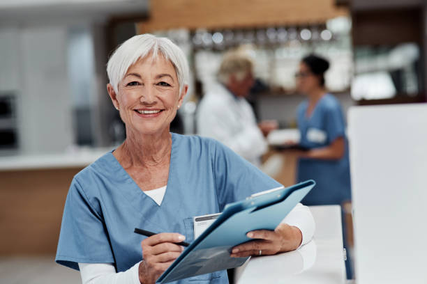 istock I'm just checking up on a few patient records 1179748522