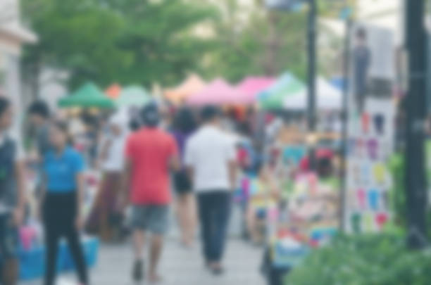 istock Blur Festival shopping 1179753510
