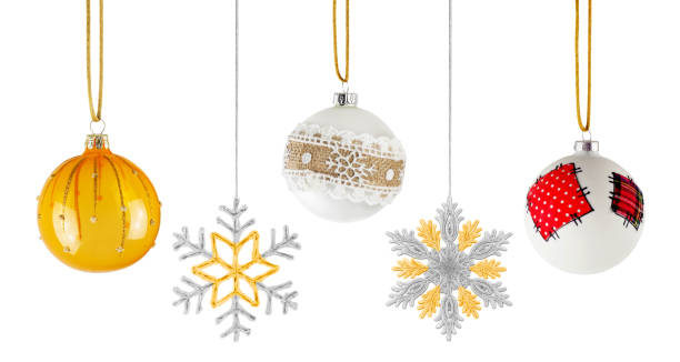 istock Hanging Christmas Ornaments 1179756396