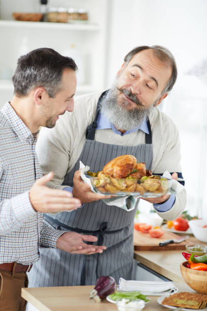 istock Prepared roast turkey for holiday 1179756439
