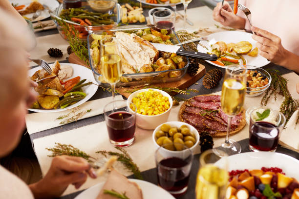 istock Holiday family dinner 1179759895