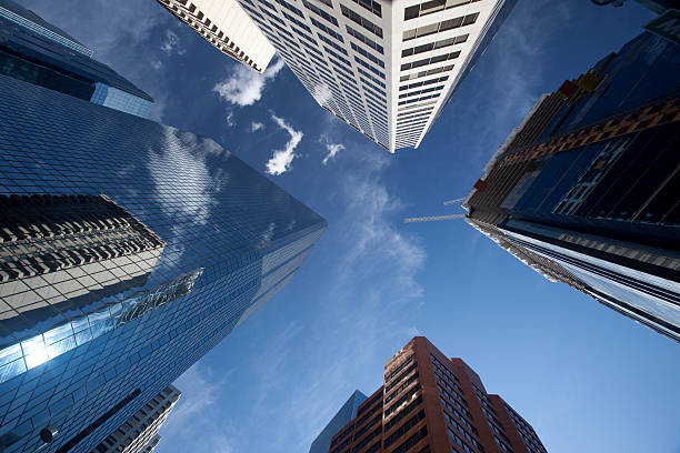 istock Looking Up at Skyscrapers 117976073