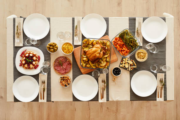 istock Dinner in honor of Thanksgiving 1179761142