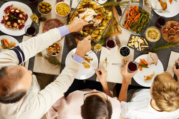 istock Family have holiday dinner 1179761215