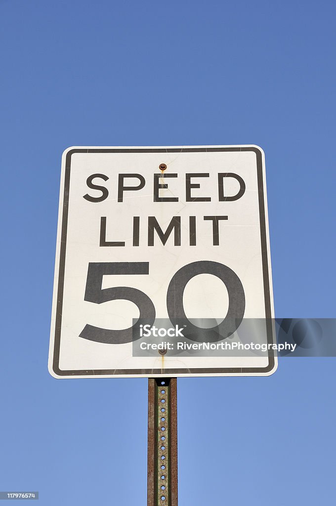 Speed Limit - Lizenzfrei Geschwindigkeitsbegrenzung Stock-Foto