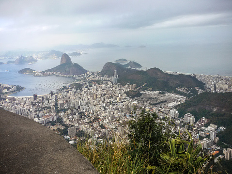 View of the city of Rio de Janeiro seen from Corcovado\nRio de Janeiro - RJ\nBrazil