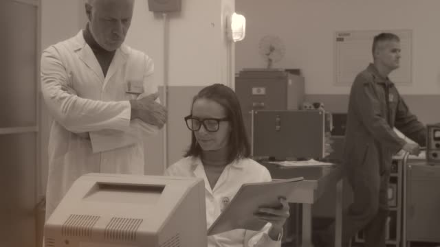 Scientific team working in a laboratory