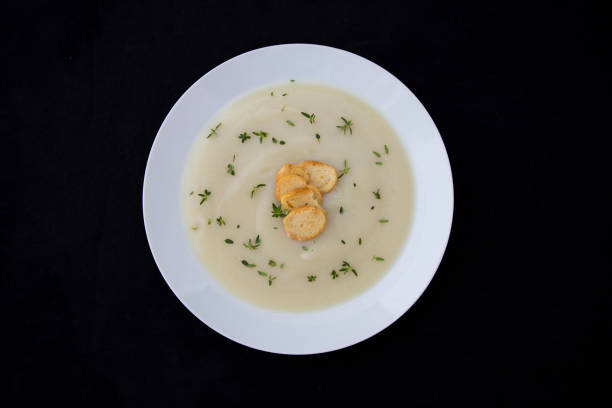 istock Creamy cauliflower soup 1179780242