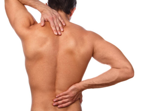 istock Man with pain in his back 1179784855