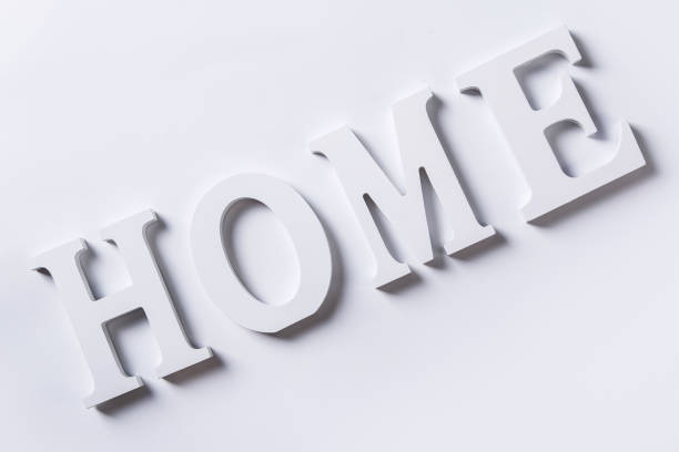istock White letters with word HOME 1179785945