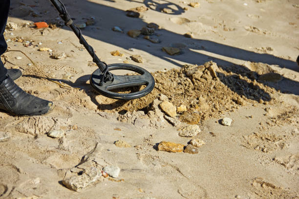 istock Treasure Hunting with a Metal Detector - Image 1179790209