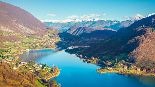 istock Nice view of Endine lake 1179791833