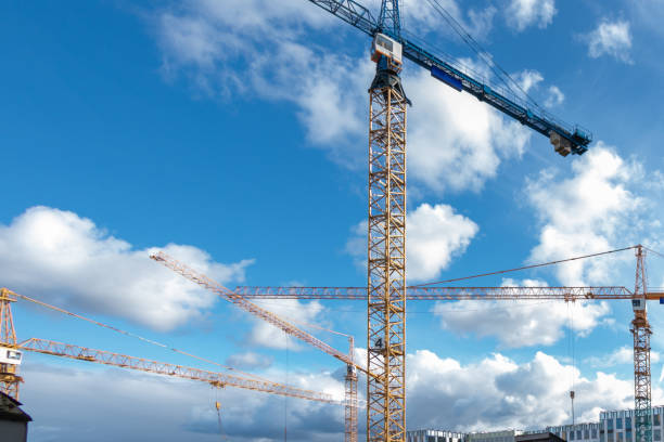 istock background of construction site with cranes 1179794666