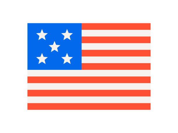 ilustrações, clipart, desenhos animados e ícones de bandeira dos estados unidos da américa - us constitution patriotism fourth of july american revolution