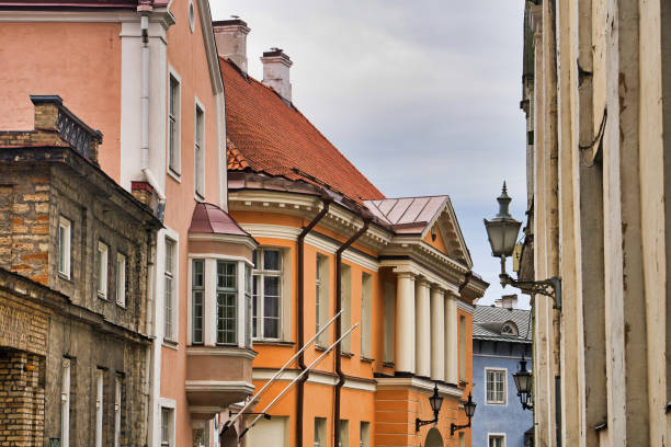 istock Narrow old streets in old Tallinn, Estonia. 1179796519