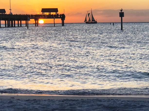 istock Sunset off the coast of Florida 1179797793