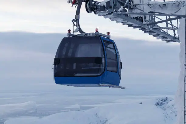 cabin ski lift