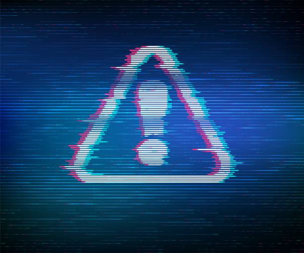 istock Virus Alert. Glitched Attention. Virus detected, alert alarm message in a distorted glitch style. Danger Symbol. Computer Hacked Error Concept. Hacking Piracy Risk Shield. Vector Illustration. 1179812719