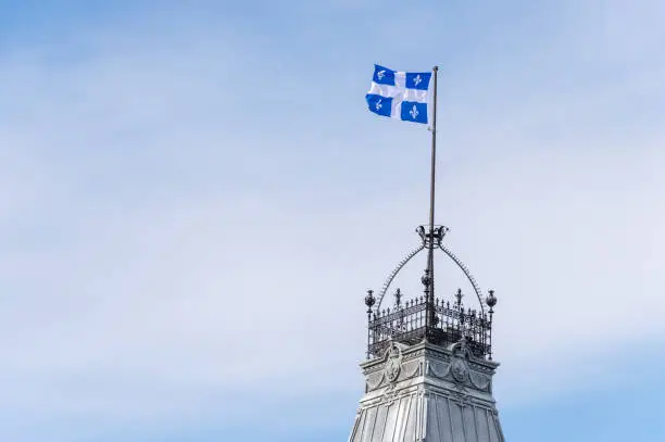 Photo of Quebec Flag in Quebec City