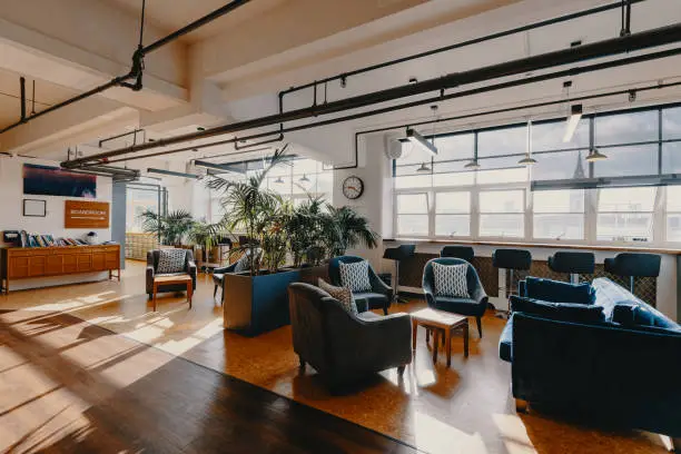 Photo of Modern business - coworking interior