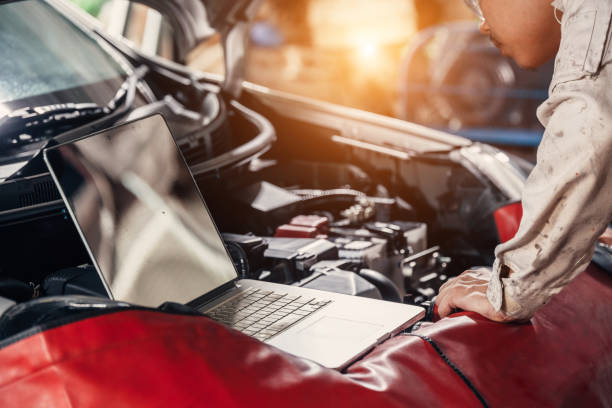 istock Professional car mechanic working in auto repair service. 1179825284