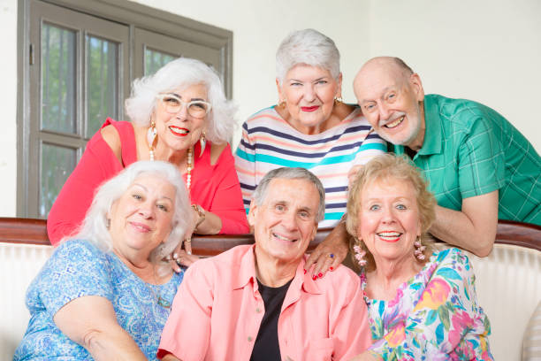 istock Six Senior Friends 1179829216