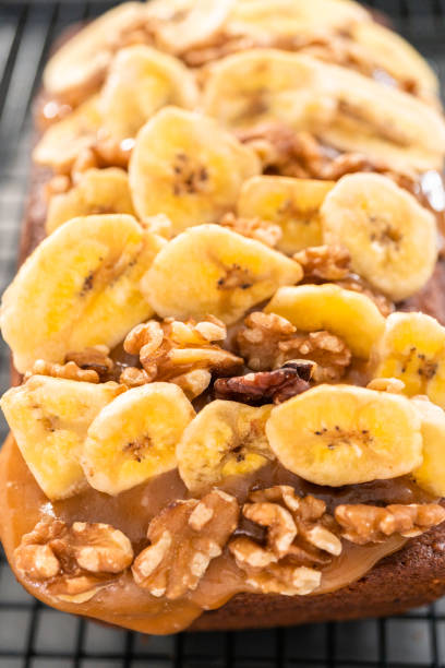 istock Freshly bakes banana nut bread 1179829656