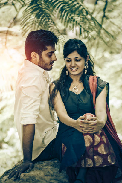 istock Happy Young Indian couple 1179844772