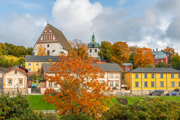 istock Porvoo Old town in Finland. 1179846041