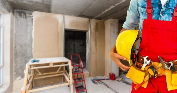 istock Builder handyman in new house. 1179848642