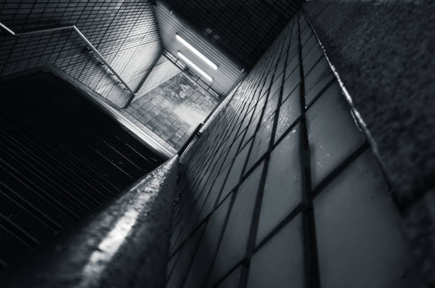 istock Abstract night city dark background 1179849789