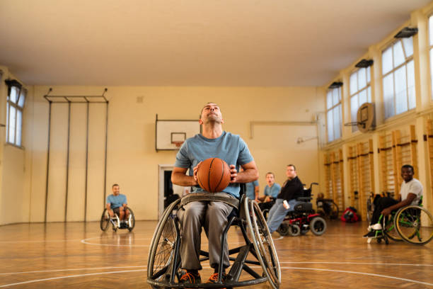 istock Wheelchair basketbal 1179858734