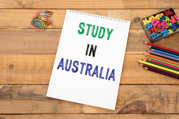 istock Word writing text Study In Australia. Business concept 1179858932