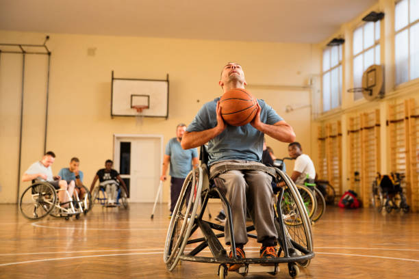 istock Wheelchair basketbal 1179858957