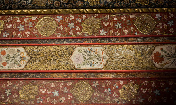 istock Floral art pattern example of the Ottoman time 1179860059