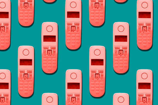istock DECT phone turning into a toy phone. 1179866075