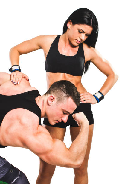 istock Bodybuilders in love 1179868492