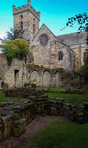 istock Ruins at Culross Abbey in Scotland 1179870828