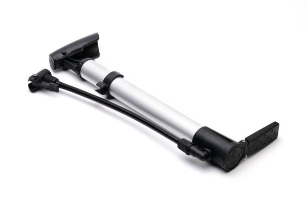 istock Pump and needle for pumping air on a white background 1179876920