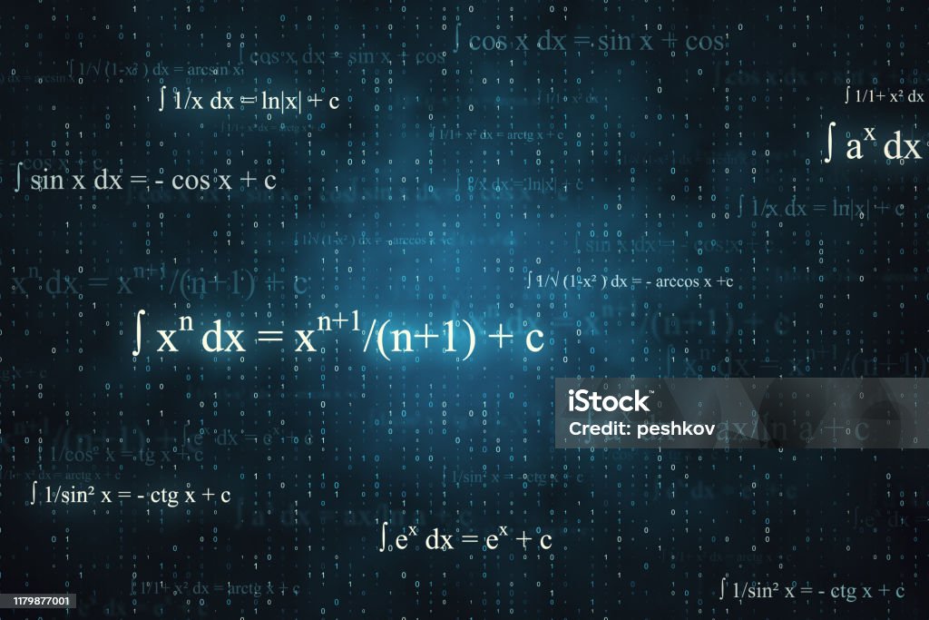 Polymath Background Creative Math Background Stock Photo - Download Image Now - Algebra ...