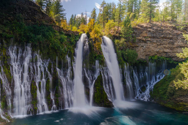 istock Waterfall in a paradise at California 1179878950