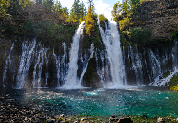 istock Waterfall in a paradise at California 1179879003