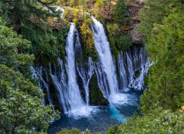 istock Waterfall in a paradise at California 1179879143