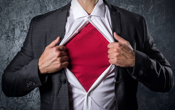 istock Man opening his shirt 1179881180