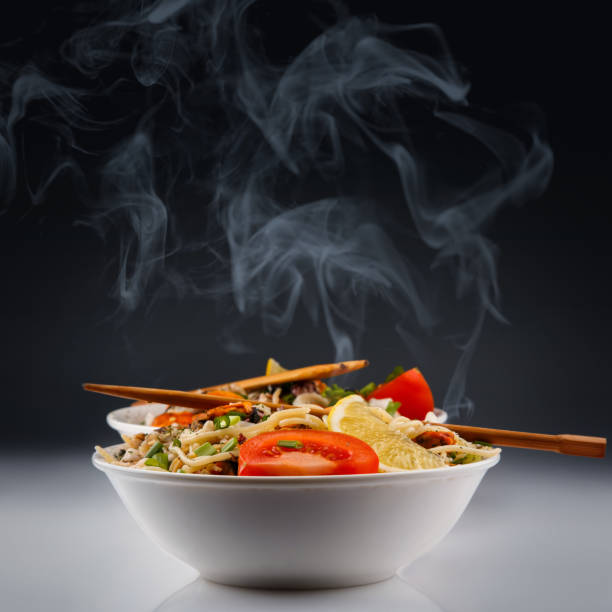 istock Noodles with seafood 1179882264